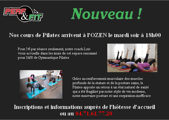 Pilates à Monistrol sur Loire à 5 € seulement par personne